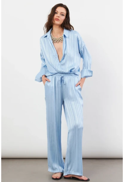 Kadın Mavi Lizbon Pantolon CAR1185