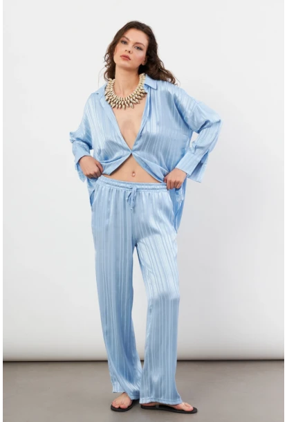 Kadın Mavi Lizbon Pantolon CAR1185