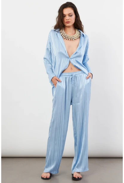 Kadın Mavi Lizbon Pantolon CAR1185