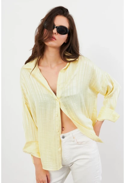 Kadın Sarı Lizbon Gömlek CAR1101-90
