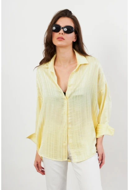 Kadın Sarı Lizbon Gömlek CAR1101-90