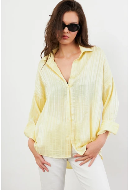 Kadın Sarı Lizbon Gömlek CAR1101-90