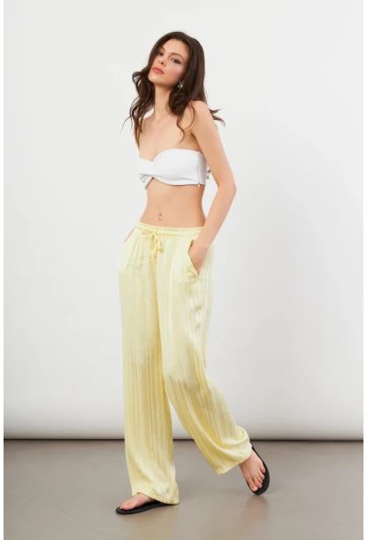 Kadın Sarı Lizbon Pantolon CAR1185