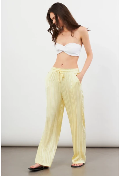 Kadın Sarı Lizbon Pantolon CAR1185