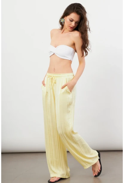 Kadın Sarı Lizbon Pantolon CAR1185