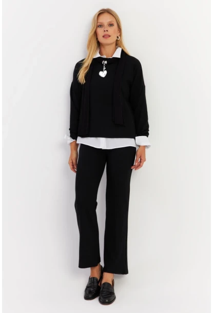 Kadın Siyah Alt Üst Takım YLE19