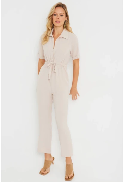 Kadın Tulum Vanilya Q985