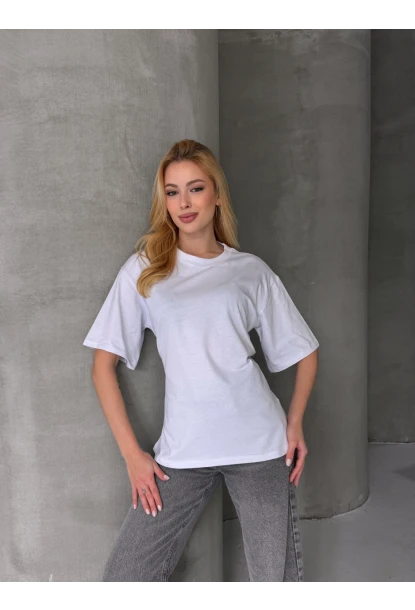 Arka Bağcıklı Belden Oturtmalı T-shirt