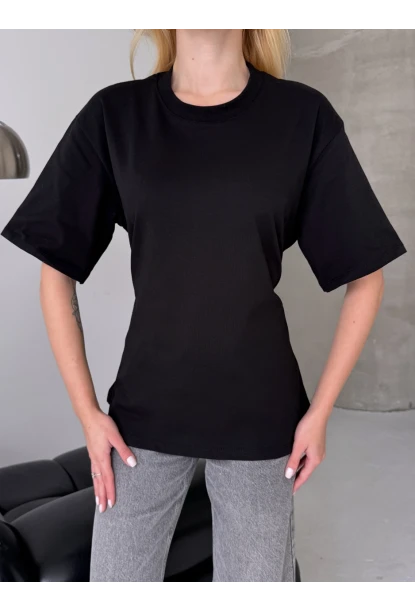 Arka Bağcıklı Belden Oturtmalı T-shirt