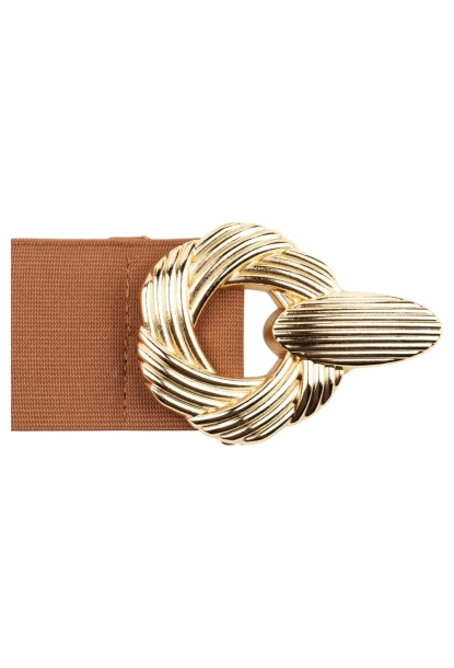 Kadın Burgu Tokalı Lastikli Kemer