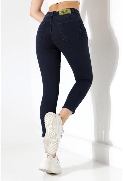 Yüksek Bel Toparlayıcı Skinny Fit Jean Pantolon