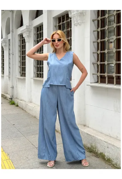 Mavi Sıfır Kol Tensel Takım