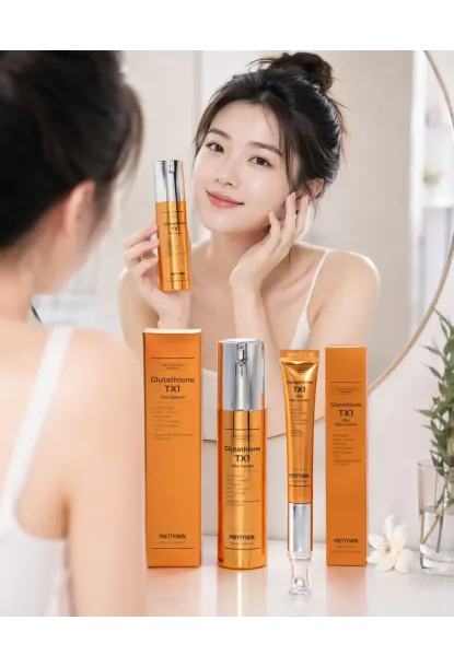 PRETTYSKIN Glutathione TX1 Vita Eye Cream & Glutathione TX1 Vita Serum