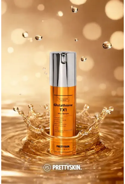 PRETTYSKIN Glutathione TX1 Vita Serum 50 ml | Aydınlatıcı ve Leke Karşıtı Cilt Serumu