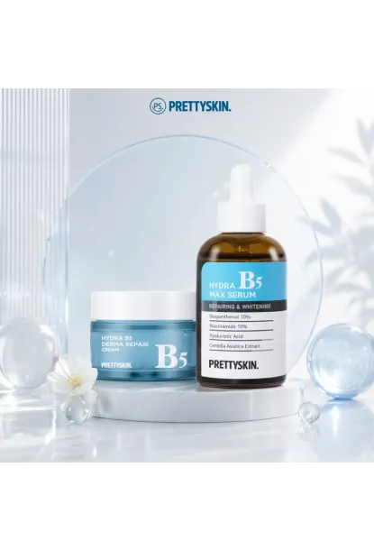 PRETTYSKIN Hydra B5 Derma Repair Cream & Hydra B5 Max Serum