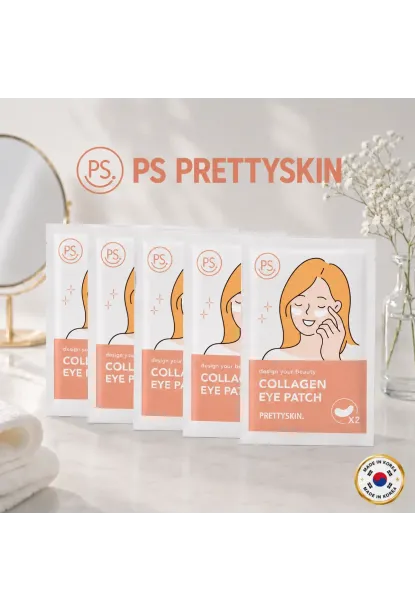 PS PRETTYSKIN Collagen Eye Patch  | Kolajen Göz Altı Maskesi 5li Set