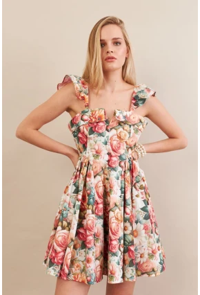 Kadın Multi Midi Dokuma Elbise PSG1010