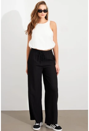 Kadın Siyah Pantolon MPC304
