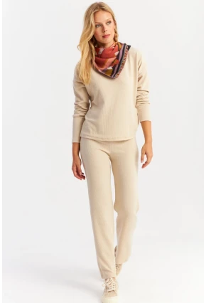 Kadın Bej Alt Üst Takım YLE19