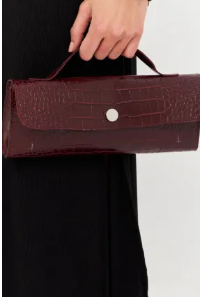 Kadın Bordo El Çantası BE713