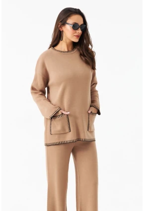 Kadın Camel Alt Üst Takım MMK61