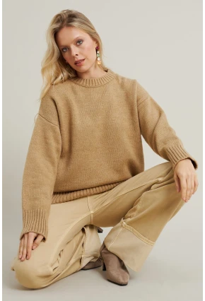 Kadın Camel Salaş Kazak MYV104