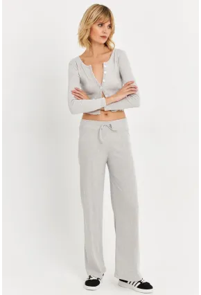 Kadın Gri Palazzo Eşofman Altı ALB6011
