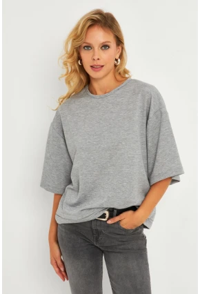 Kadın Gri Sweatshirt MEY2911