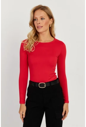 Kadın Kırmızı Bluz LPP1253