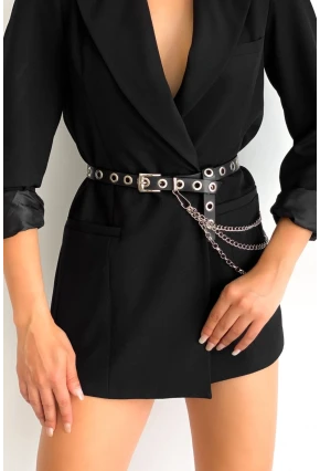 Kadın  Kuşgözlü Zincirli Kemer BE633