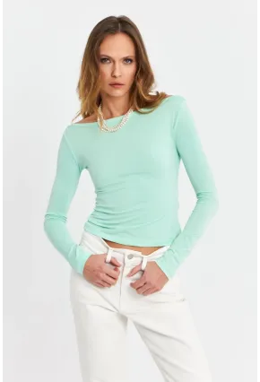 Kadın Mint Bluz HOR13