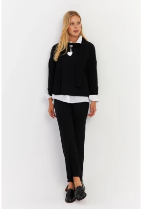 Kadın Siyah Alt Üst Takım YLE19