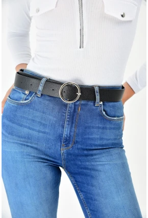 Kadın Siyah Kemer BE15