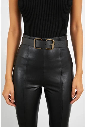 Kadın Siyah Kemer BE595