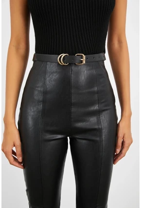 Kadın Siyah Kemer BE597