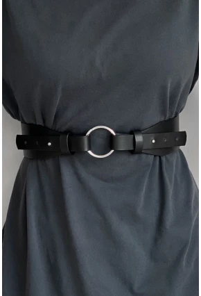 Kadın Siyah Kemer BE628