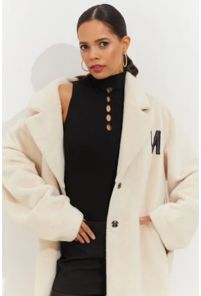 Kadın Siyah Önü Damla Kolsuz Triko Bluz YV112