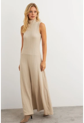 Kadın Vanilya Basic Maxi Elbise MTF29