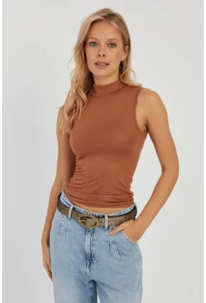Kadın Badem Kolsuz Bluz LPP1260
