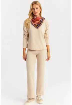 Kadın Bej Alt Üst Takım YLE19