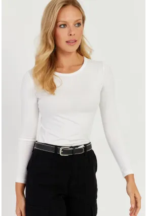 Kadın Beyaz Bluz LPP1253