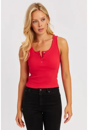 Kadın Beyaz-Kırmızı Patlı Kaşkorse Bluz MK06