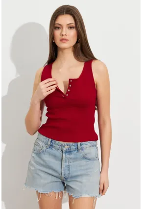 Kadın Bordo Patlı Kaşkorse Bluz MK02