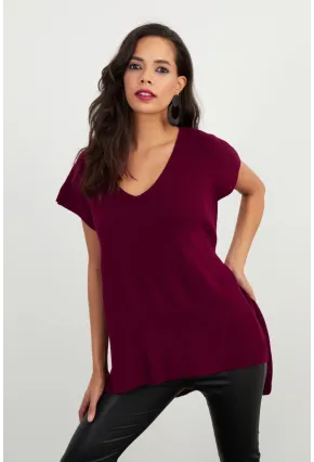 Kadın Bordo Süveter YV101