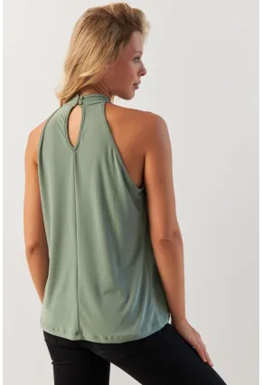 Kadın Çağla Sırtı Damla Yılbaşı Bluz LPP5043