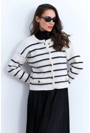 Kadın Ekru Hırka MCNG800