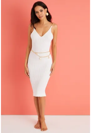 Kadın Gold Rengi Zincir Kemer BE533