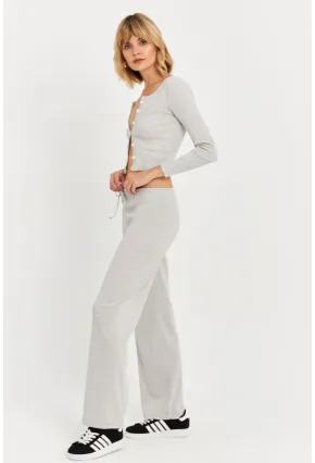 Kadın Gri Palazzo Eşofman Altı ALB6011
