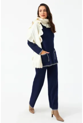 Kadın Lacivert Alt Üst Takım MMK61