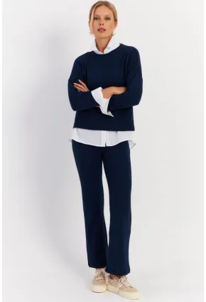 Kadın Lacivert Alt Üst Takım YLE19